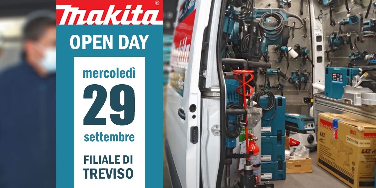 Open day Makita  - 29 settembre 2021