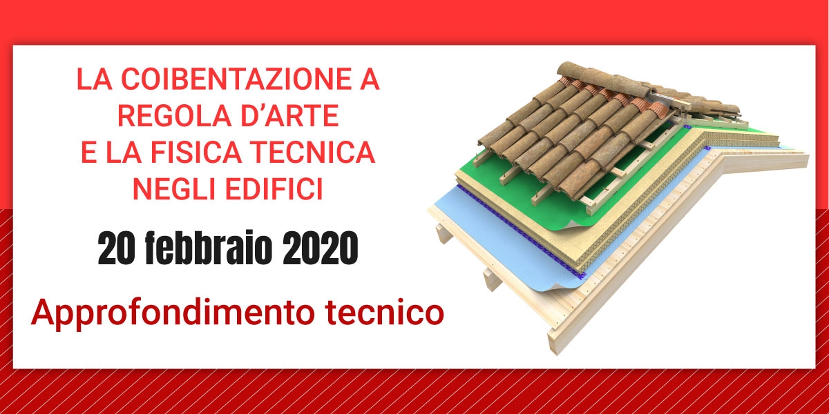 COIBENTAZIONE - APPROFONDIMENTO TECNICO - 20 FEBBRAIO