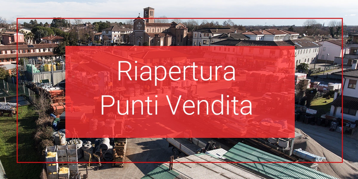 Riapertura Punti Vendita